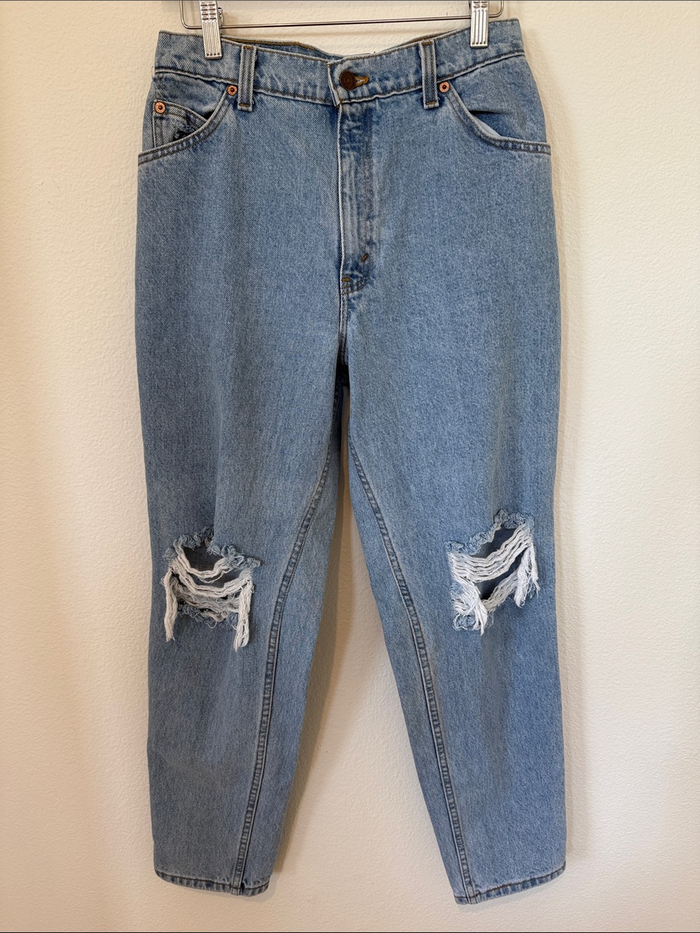 Aligrace Levi’s Upscaled High-Rise Distressed Back Pocket Jeans 6/28